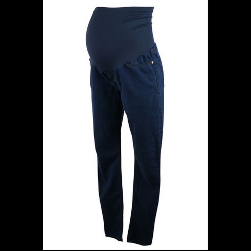 Black Straight Leg It Jeans Maternity for A Pea in the Pod